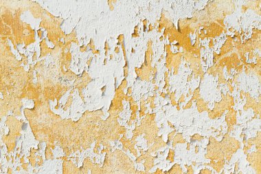 Eskimiş boya dokusu, yakın plan