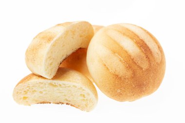 Lezzetli ve besleyici almojabanalar ya da pandebono, kaşar unu ve peynire dayalı bir yemek.