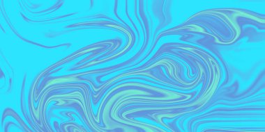 Mavi ve yeşil tonların soyut arkaplanı, rastgele kombinasyon, resim