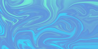 Mavi ve yeşil tonların soyut arkaplanı, rastgele kombinasyon, resim