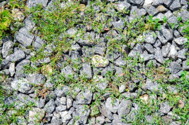 Taş ve tuğla duvar desenli arka plan