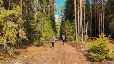 Metal dedektörlü bir adam geçiyor. Yağmurda yağmurlukla metal dedektörlüğü yapan iki kişi. Arkeolog madeni para dedektörü ekipmanı. Mücevher araması. Kayıp para. Hazine avı konsepti. - Evet. Yüksek kalite