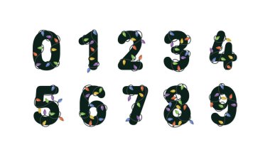 Noel Işıkları Numarası: 1-2-3-4-5-6-7-8-0