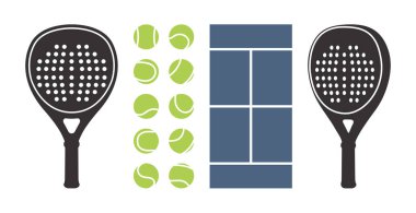 Padel Raket Mahkemesi Baloları