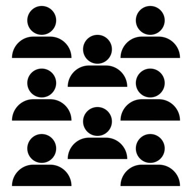 grup insan simgesi seti