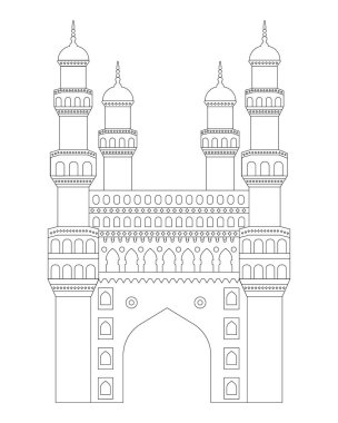 Charminar, Hindistan 'ın Telangana eyaletinin Hyderabad kentinde bulunan bir cami ve anıttır..