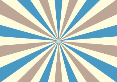 Güneş patlaması ışınlı retro arkaplan