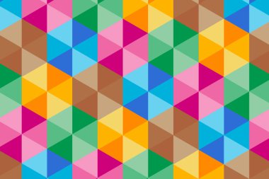 Renkli soyut geometrik arkaplan