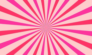 Pembe ve Turuncu Çok Renkli Vintage Güneş patlaması bükülmüş arka plan