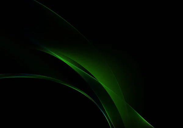 Абстрактные Фоновые Волны Зеленый Синий Черный Абстрактный Фон Обоев Визитная — стоковое фото