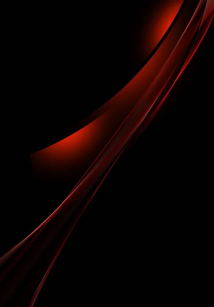 抽象的な背景波 赤と黒の抽象的な背景 ビジネスカードの壁紙 — ストック写真