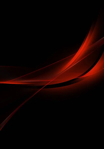 Абстрактные Фоновые Волны Красный Черный Абстрактный Фон Обоев Визитная Карточка — стоковое фото