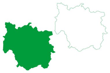 Laranja da Terra belediyesi (Espirito Santo eyaleti, Brezilya Federatif Cumhuriyeti) harita vektör çizimi, çizim Laranja da Terra haritası