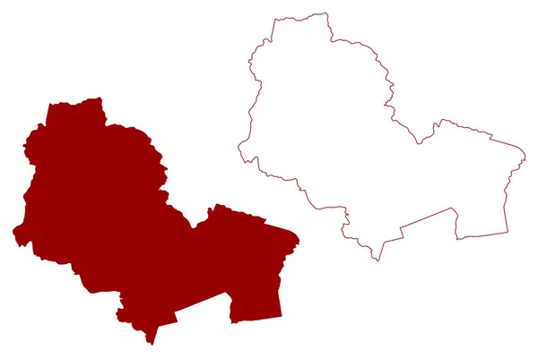 Metropolitan Borough Wigan Kerajaan Bersatu Britania Raya Dan Irlandia Utara - Stok Vektor