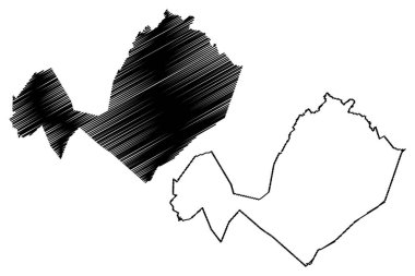 San Francisco del Oro belediyesi (Özgür ve Egemen Chihuahua Eyaleti, Meksika, Meksika) harita çizimi, çizim haritası