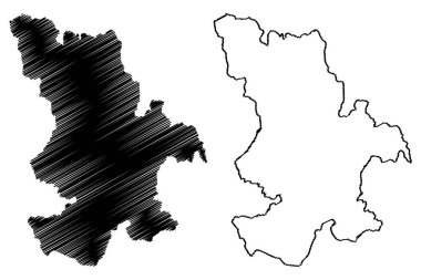 Camacan belediyesi (Bahia Eyaleti, Brezilya Federatif Cumhuriyeti) harita vektör çizimi, Camacan haritası çizimi