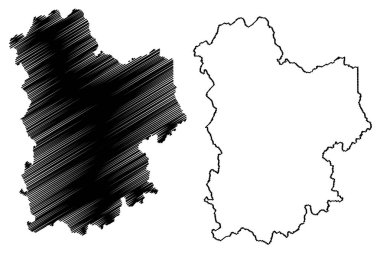 Afonso Claudio Belediyesi (Espirito Santo Eyaleti, Brezilya Federatif Cumhuriyeti) harita vektör çizimi, Afonso Cludio haritası