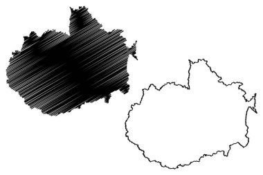 Itamaraju Belediyesi (Bahia Eyaleti, Brezilya Federatif Cumhuriyeti) harita vektör çizimi, çizim çizimi Itamaraju haritası