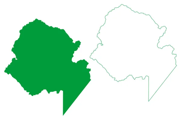 Iconha Municipality Espirito Santo State Municipalities Brazil Federative Republic Brazil — стоковий вектор