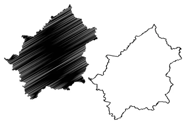 Carlisle District Non Métropolitain Royaume Uni Grande Bretagne Irlande Nord — Image vectorielle