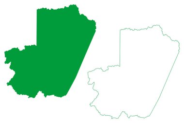 Vila Valerio Belediyesi (Espirito Santo Eyaleti, Brezilya Belediyeleri, Brezilya Federatif Cumhuriyeti) harita vektör çizimi, Vila Valrio haritası