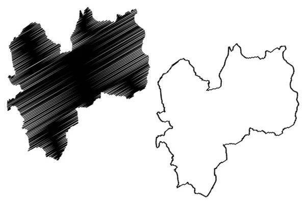 Метрополитен Рочдейл Соединенное Королевство Великобритании Северной Ирландии Метрополитен Графство Хемпшир — стоковый вектор