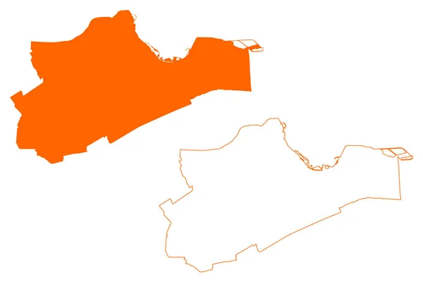 Medemblik Municipalité Royaume Des Pays Bas Hollande Septentrionale Province Noord — Image vectorielle