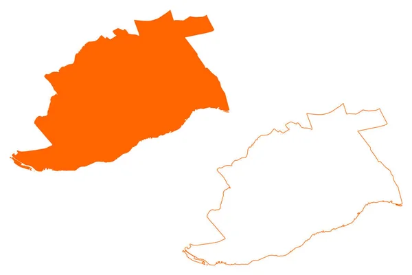 Nieuwkoop Città Regno Dei Paesi Bassi Olanda Olanda Meridionale Provincia — Vettoriale Stock