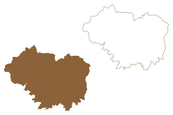 Sankt Veit Der Glan District Republic Austria Osterreich Carinthia Karnten — Stockový vektor