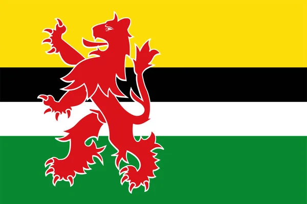 Bandera Geertruidenberg City Municipality North Brabant Noord Brabant Province Kingdom — Archivo Imágenes Vectoriales