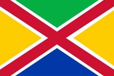 Steenbergen Belediyesi Bayrağı (Kuzey Brabant veya Noord-Brabant ili, Hollanda Krallığı, Hollanda) 