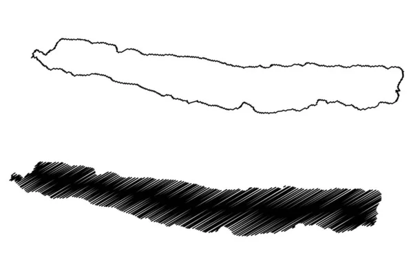 ทะเลสาบเวเลน คอนเฟเดอเรช ตเซอร แลนด ภาพเวกเตอร แผนท ยนสเก แผนท เวเลนสต — ภาพเวกเตอร์สต็อก