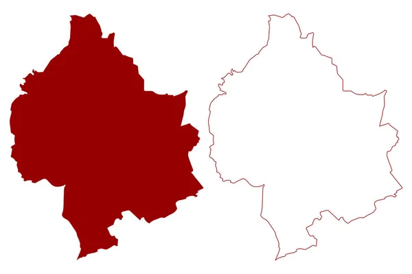 Sissach District Switzerland Swiss Confederation Canton Basel Landschaft Basel Country — 图库矢量图片