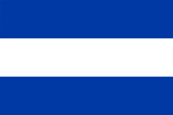 Bandera Del Municipio Almelo Overijssel Provincia Oaverysel Reino Los Países — Archivo Imágenes Vectoriales
