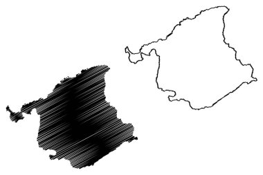 Vila Pavao belediyesi (Espirito Santo eyaleti, Brezilya Federatif Cumhuriyeti) harita vektör çizimi, Vila Pavao haritası