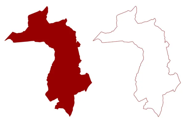 Район Сіон Швейцарія Швейцарська Конфедерація Кантон Вале Або Уолліс Векторні — стоковий вектор