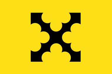 Sliedrecht Belediyesi Bayrağı (Güney Hollanda veya Zuid-Holland ili, Hollanda Krallığı, Hollanda) 