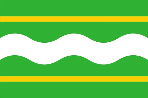 Σημαία Δήμου Soest Επαρχία Ουτρέχτης Βασίλειο Των Κάτω Χωρών Ολλανδία — Διανυσματικό Αρχείο