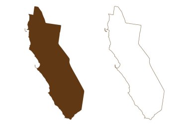 Bayside Şehri (Avustralya Cumhuriyeti, Victoria Eyaleti, Vic) harita vektör çizimi, çizim Bayside haritası