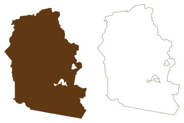 Alpine Shire (Avustralya Cumhuriyeti, Victoria eyaleti, Vic) harita vektör çizimi, çizim Alpine Shire Konseyi haritası