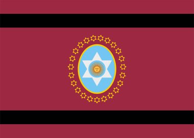 Salta Eyaleti Bayrağı (Arjantin Cumhuriyeti, Arjantin, Güney Amerika) 