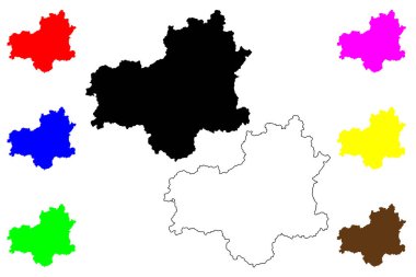 Fushun şehri (Çin Halk Cumhuriyeti, PRC) harita vektör çizimi, karalama Fuxi ilçe şehir haritası