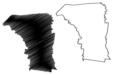 Merri-bek (Avustralya Cumhuriyeti, Victoria Eyaleti, Vic) harita vektör çizimi, çizim Merri bek veya Moreland haritası