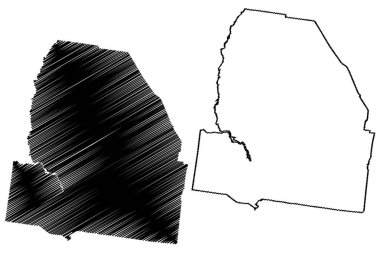 Melton Şehri (Avustralya Cumhuriyeti, Victoria Eyaleti, Vic) harita vektör çizimi, çizim Melton Şehir Konseyi haritası