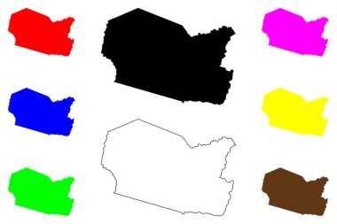 Tucker County, Batı Virginia Eyaleti (ABD eyaleti, Amerika Birleşik Devletleri, ABD, ABD) harita vektör çizimi, çizim Tucker haritası