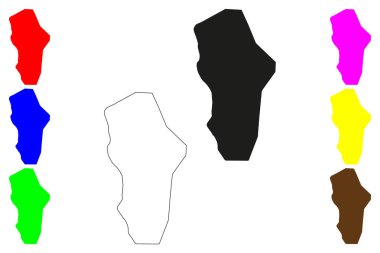 Rajahmundry şehri (Hindistan Cumhuriyeti, Andhra Pradesh eyaleti) harita vektör çizimi, çizim Rajamahendravaram haritası