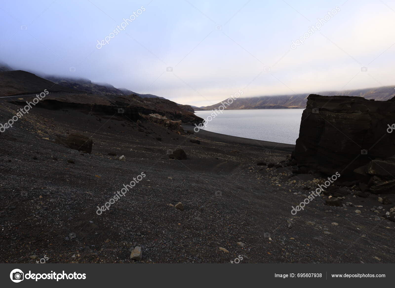 Reykjanesfolkvangur Nature Reserve Located Peninsula Reykjanes South