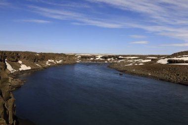 Jokulsa a Fjollum Kuzey İzlanda 'da bir nehirdir..
