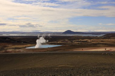 Myvatn bölgesi Kuzey İzlanda 'da Krafla volkanı civarında yer almaktadır.