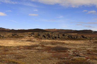 Myvatn bölgesi Kuzey İzlanda 'da Krafla volkanı civarında yer almaktadır.